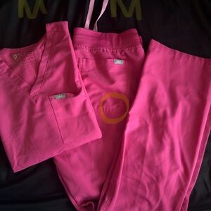 Figs Pink Women's Top